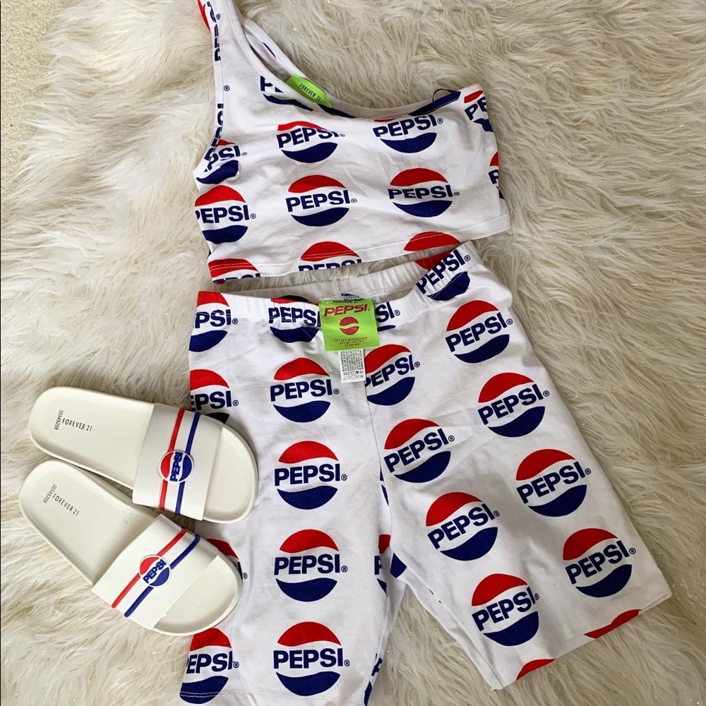 Pepsi two piece set size Small